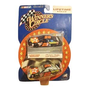 1995 Ford Thunderbird Winners Circle Dale Jarrett #28 Lifetime Series 1:64 E23